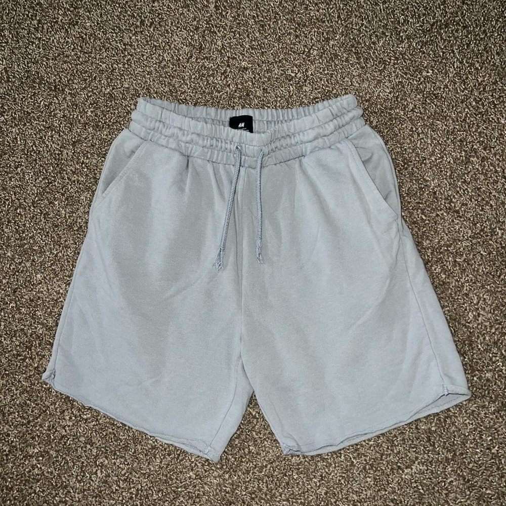 H&M Vintage OG Light Blue Grey Shorts